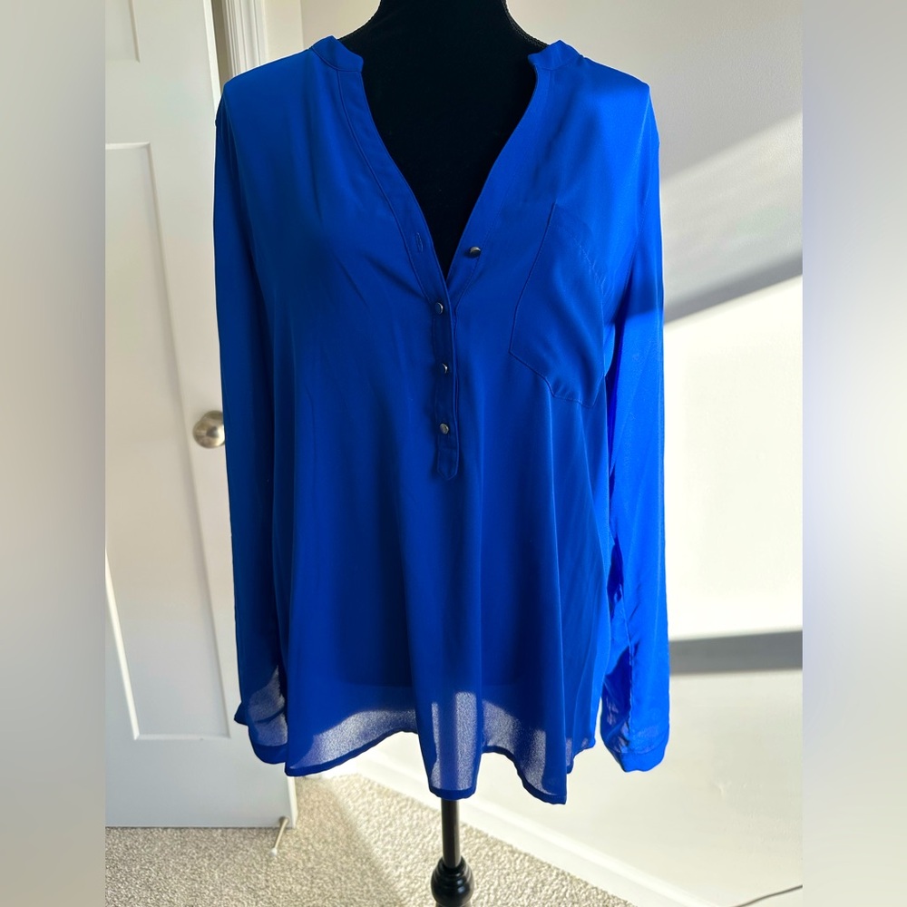 Women’s Kenneth Cole Reaction Blue Blouse